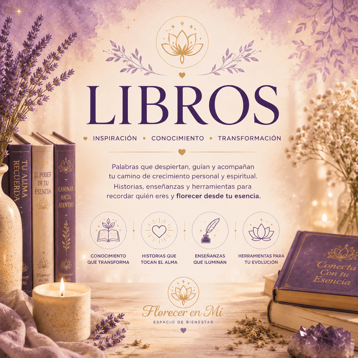 Libros de Crecimiento Personal | Florecer en Mí