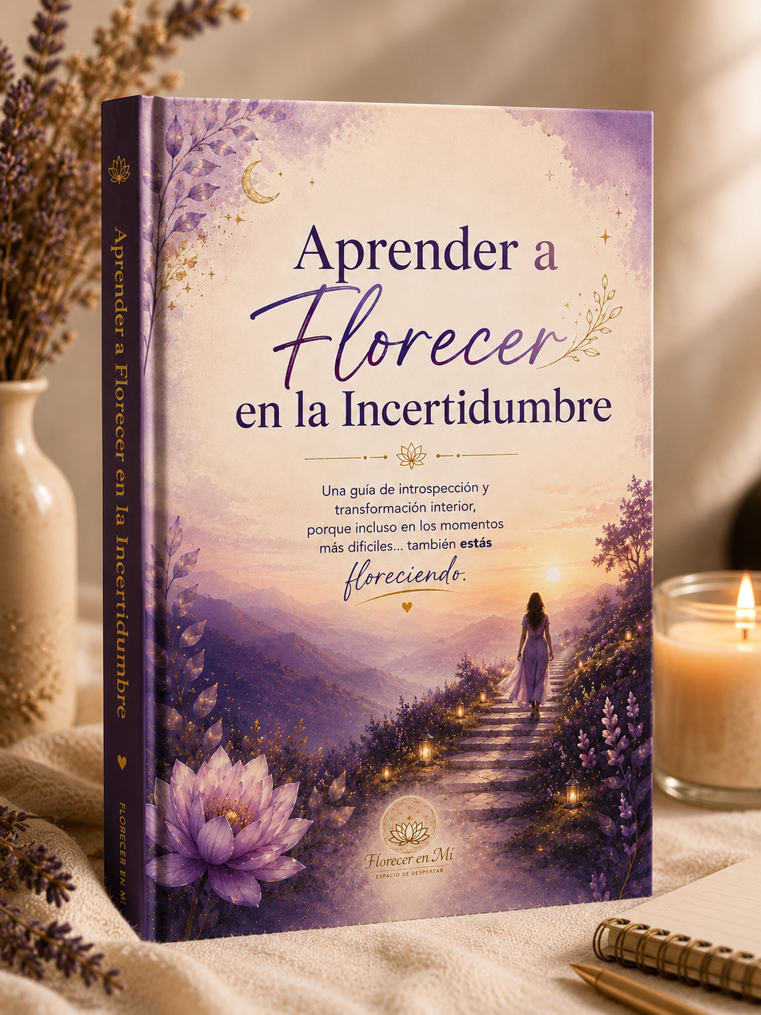 Aprender a Florecer en la Incertidumbre. Cómo encontrar calma, confianza y esperanza cuando la vida no sale como esperabas.